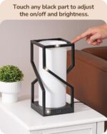 Linen Touch Table Lamp USB Port 9W 2700K Dimmable - Image 2