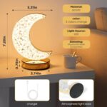Moon Crystal Lamp 3 Color Touch Control - Image 2