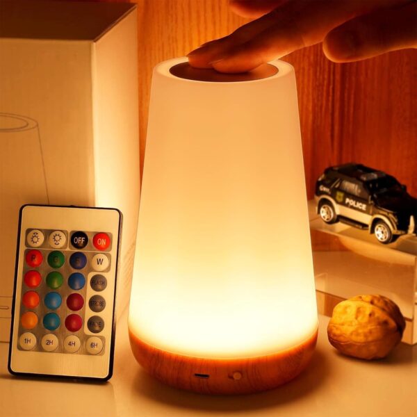 Portable Touch Night Light 5 Brightness 13 RGB