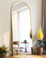 58"x18" Gold Arched Full Length Mirror - Image 2